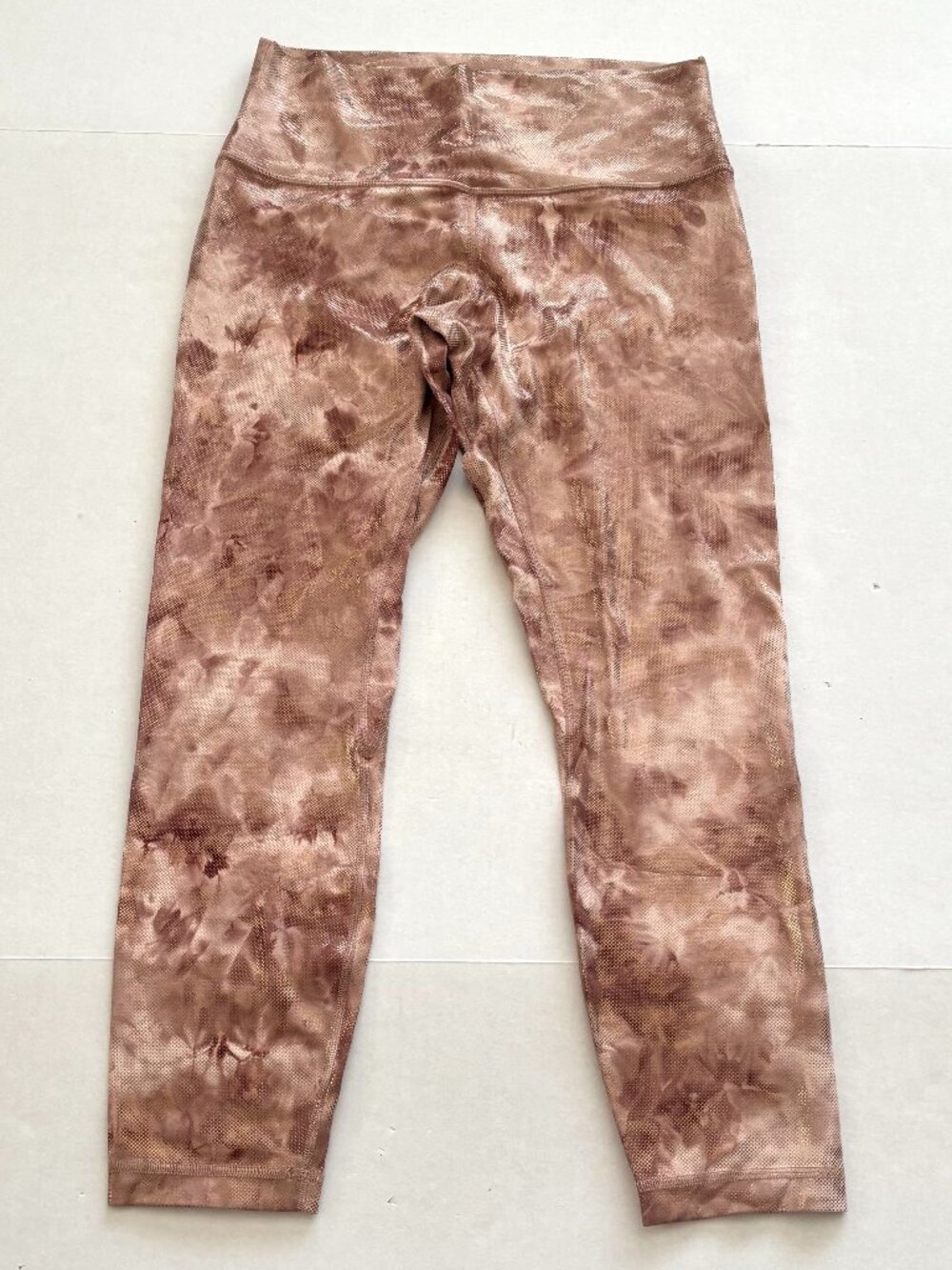 Lululemon Align High-Rise Crop 23" Diamond Dye Misty Shell